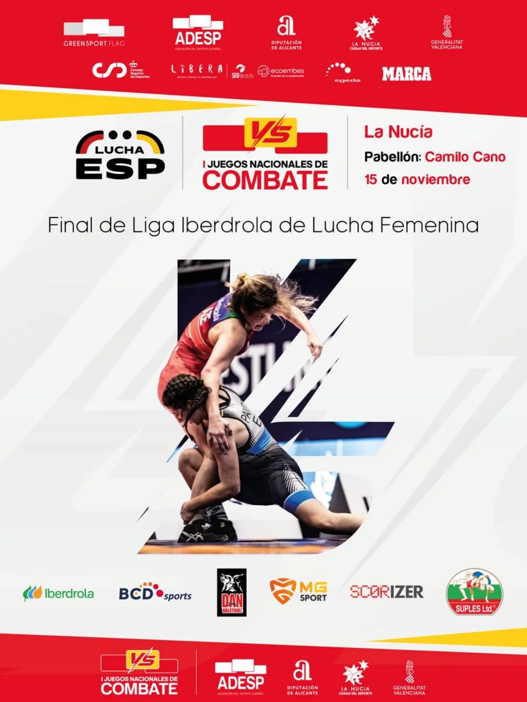 Dos navarras clasificadas para la fase final de la Liga Iberdrola de Lucha Femenina